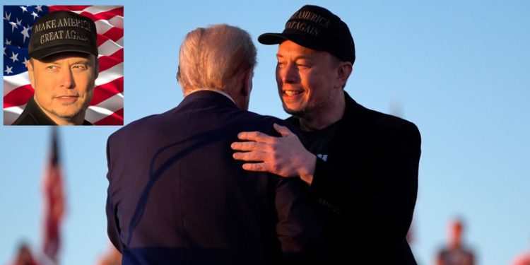 馬斯克力挺川普！Polymarket預測市場顯示川普領先